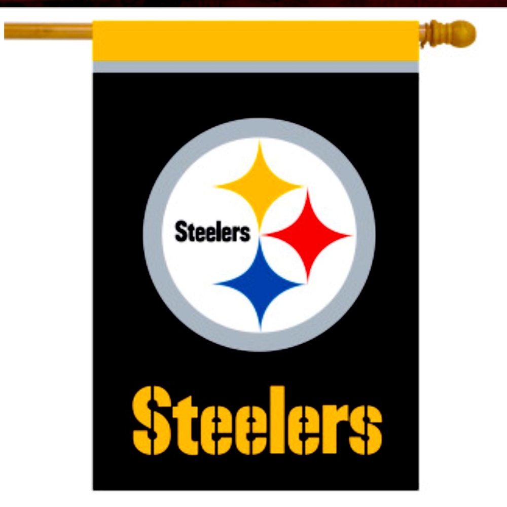 Pittsburgh Steelers house flags